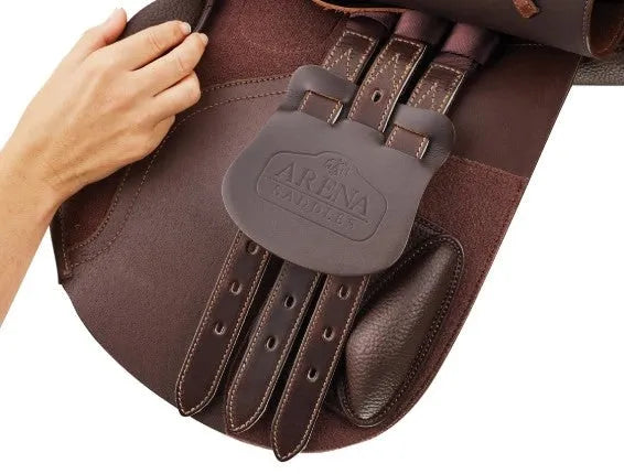 Arena All Purpose Wide Saddle Brown